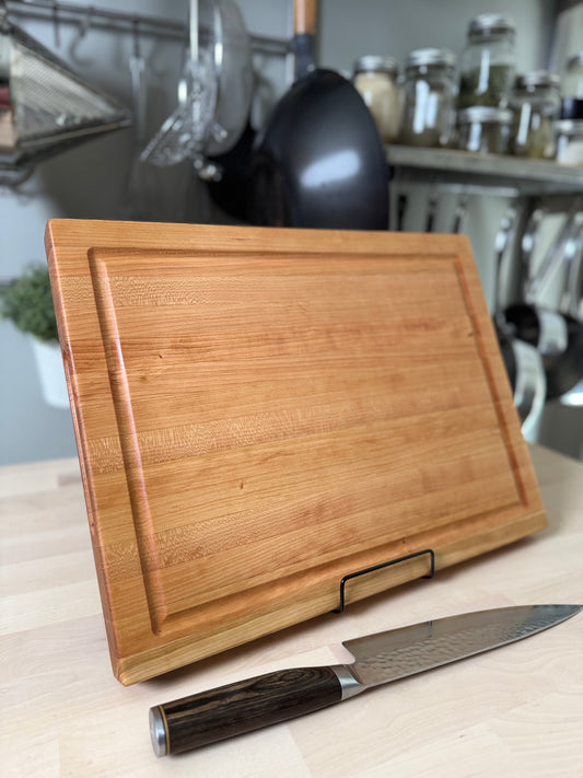 "ORIGINAL" CHERRY EDGE GRAIN CUTTING BOARD