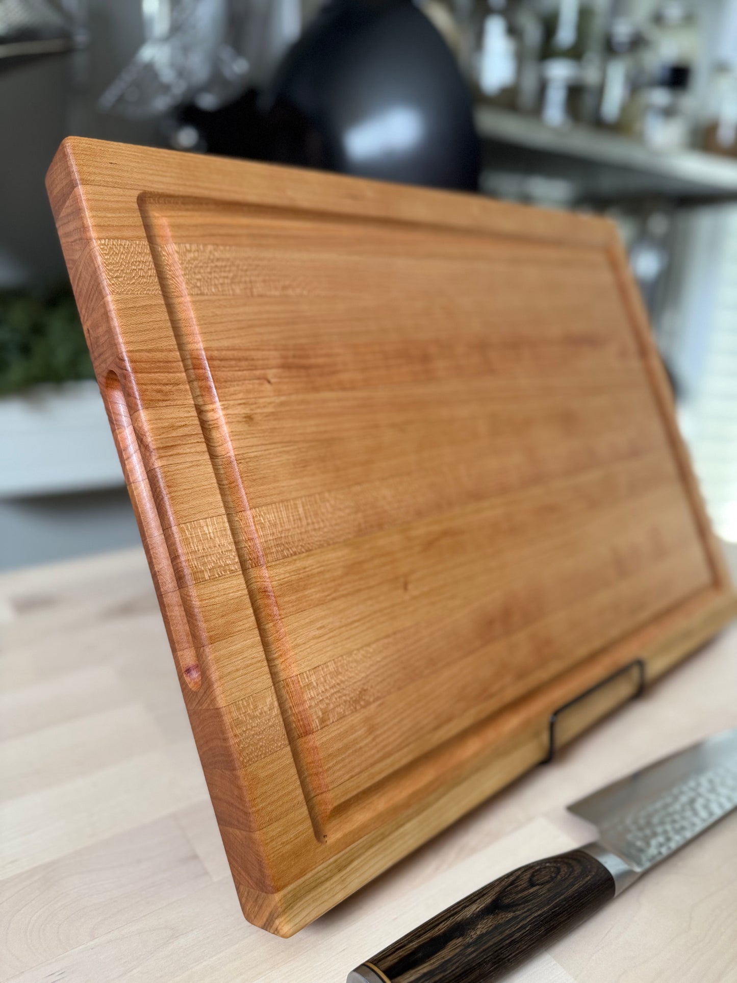 "ORIGINAL" CHERRY EDGE GRAIN CUTTING BOARD