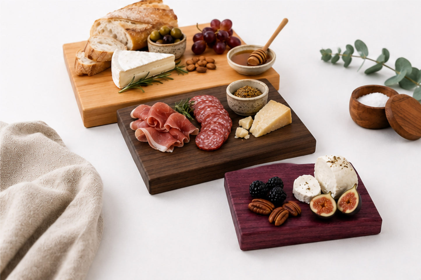 Mix n' Match 3-Pack Edge Grain Cutting Boards