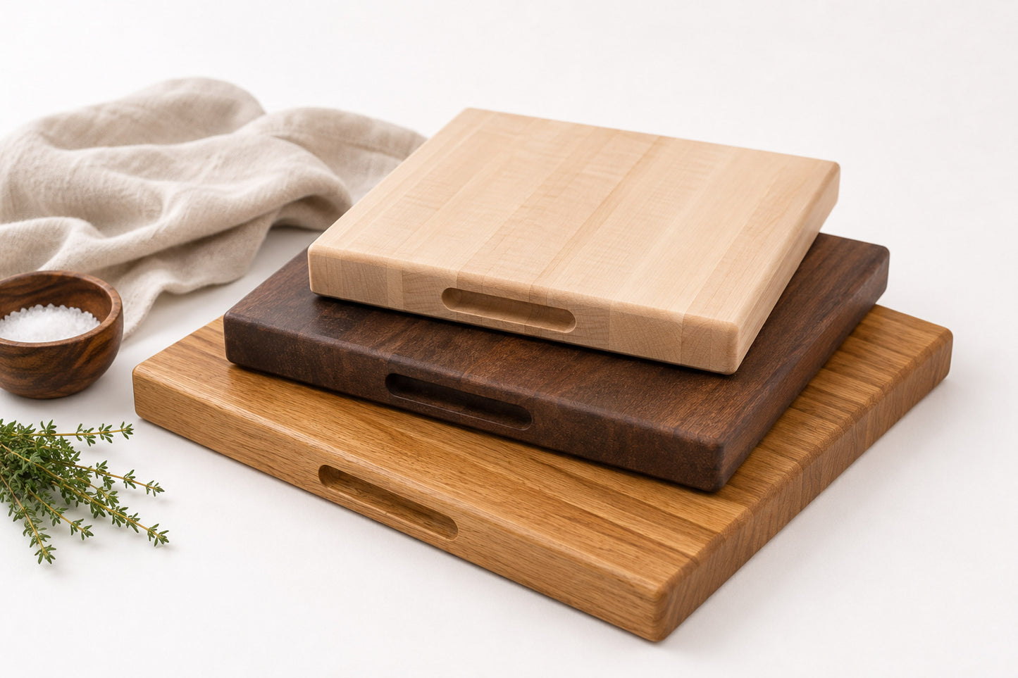Mix n' Match 3-Pack Edge Grain Cutting Boards